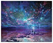 783837 NORIMPEX 5D Diamantová mozaika - Nočná obloha