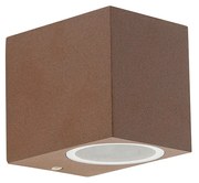 Priemyselná nástenná lampa hrdzavohnedá IP44 - Baleno