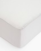 Nepriepustná plachta mikroplyš 200 × 200 cm - svetlo sivé