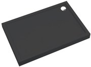 Vanička obdĺžniková Black Mat 80x100x12 Espera Plus AQM4636CMG