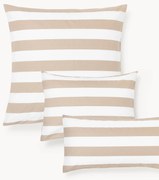 Pruhovaná obojstranná obliečka na vankúš z bavlny Lorena