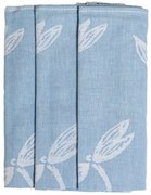 Polášek Utierka Egypt s motívom – 3 ks - č. 96 | Modrá / vážky