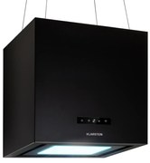 Klarstein Kronleuchter Smart, digestor, 40 cm, ostrovčekový, 595 m³/h, ovládánie cez aplikáciu, LED panel, čierna