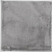 Kúpeľňová predložka Králik 50x50 cm, strieborná%