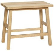 Stolička z dubového dreva Hübsch Ground