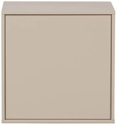 Krémová modulárna skriňa z borovicového dreva 50x50 cm Daily – vtwonen