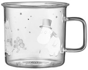 Sklenený hrnček Moomin Let it snow 0,35l