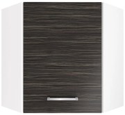 Kuchynská skrinka Belini horná rohová 60 cm eben kráľovský  TOR SGN60/1/WT/HK/0/P