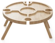 Servírovací stolík BAMBOU hnedý 892603