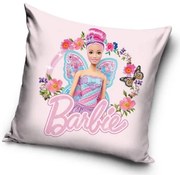 Carbotex Obliečka na vankúšik Barbie Motýlia Princezná, 40 x 40 cm