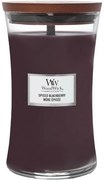 WoodWick Vonná sviečka váza veľká Spiced Blackberry, 609 g