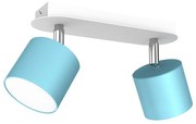 Bodové svietidlo DIXIE 2xGX53/11W/230V modrá