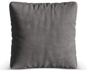 Sivý zamatový vankúš k modulárnej pohovke Martina – Micadoni