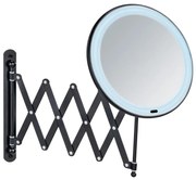 WENKO 25524100 - Zrkadlo BARONA 20x34 cm čierne