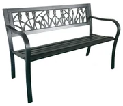 Záhradná lavica 125x53x77 cm (tulipán)