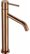 Mexen Rumba, vysoká umývadlová batéria h-345, ružové zlato, 73510-60