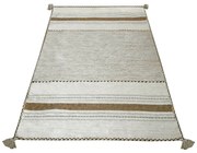 Béžový bavlnený koberec Webtappeti Antique Kilim, 120 x 180 cm