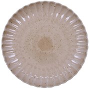 House Doctor Obedový tanier Scallop Rose Ø 26 cm