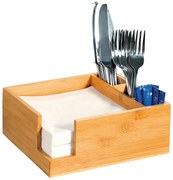 Drevený kuchynský organizér Nala, 18x22x9 cm