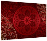 Obraz - Zlaté mandaly (70x50 cm)