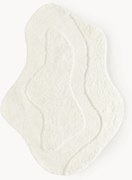 Koberec v organickom tvare's reliéfnou štruktúrou Kyla