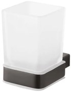 Bemeta Nero držiak pohárov čierna 135011010