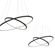 Závesné LED svietidlo Orion, 2x LED 53w, 3000k, b