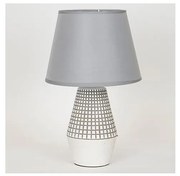 Stolná lampa 1xE14/40W/230V biela/šedá