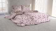 Polášek Bavlnené obliečky KVETINOVÁ HARMÓNIA - Ružová | 140 x 200 cm / 70 x 90 cm