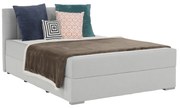 Manželská posteľ Boxspring 140 cm Ferrati (sivohnedá). Vlastná spoľahlivá doprava až k Vám domov. 1016097