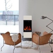 Elektrický krb Aflamo Milos White