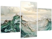 Obraz - 3D abstrakcie mora (90x60 cm)