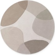 Koberec Ted Baker Hackney Clarissa béžový / sivý kruh