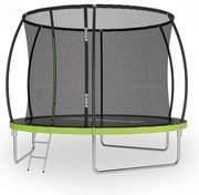 Veľká detská trampolína so sieťou a rebríkom SIDER 12FT  - Ø 374 cm