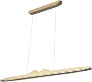 LED Luster na lanku LED/22W/230V 4000K 120 cm jaseň/masív