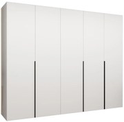 Skriňa Alicante I 250 biela/čierna