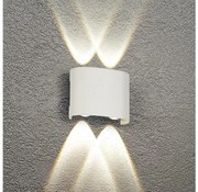 Brilagi - LED vonkajšie nástenné svietidlo FLAREBOX LED/4W/230V biele IP65