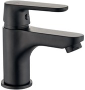 Kuchinox Dima, umývadlová batéria vrátane odtokovej zátky ClickClack h-132, čierna matná, LAV-BQD_722D