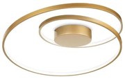 Ideal Lux - LED Stm. stropné svietidlo OZ LED/48W/230V pr. 60 cm CRI 90 zlatá