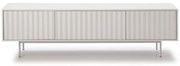 Biely TV stolík 180x52 cm Sierra – Teulat