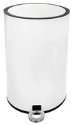 Orion Pedálový odpadkový kôš WHITE, 3 l