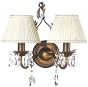 ONLI - Nástenné svietidlo KAREN 2xE14/6W/230V bronzová