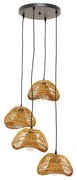 Aloha Drop Quattro visiaca lampa béžová 118 cm