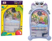 LEAN TOYS Pinball arkádová hra – Dinosaurus, drak modrý
