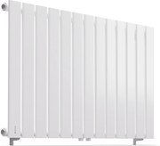 Blumfeldt Ontario, radiátor, 100 x 60, 1/2" bočné a stredové pripojenie, inštalácia na stenu, 681 W