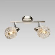 Moderné svietidlo PREZENT CARIER NICKEL SATIN 27501