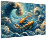 Obraz - Zlaté rybky (90x60 cm)