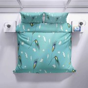 ECOMATRACE Bavlnené obliečky-Pávie pierko