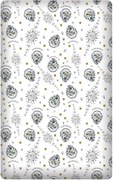 Bavlnené prestieradlo na jednolôžko Harry Potter - 100% bavlna - na matrac 90 x 200 cm x max. 25 cm