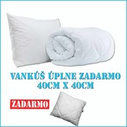 Sada (biela): Paplón a Vankúš DeLuxe Ponuka